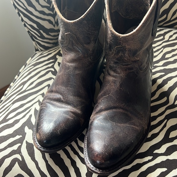 Frye Western Ankle Boot - Picture 2 of 6